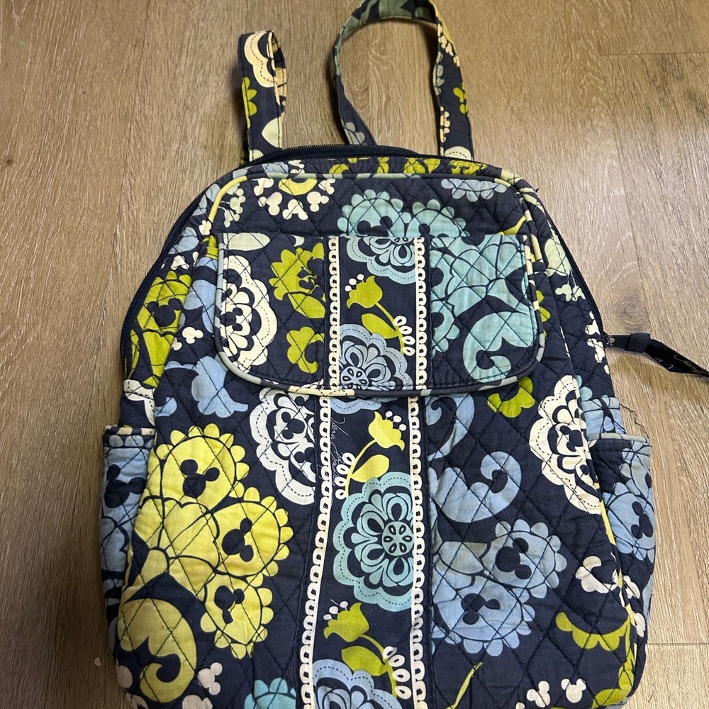 Floral Patterned Backpack - image 1